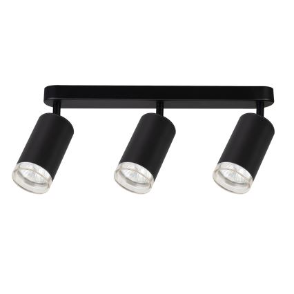 Brilagi - Kohtvalgusti vannituppa SELE 3xGU10/30W/230V IP44 must