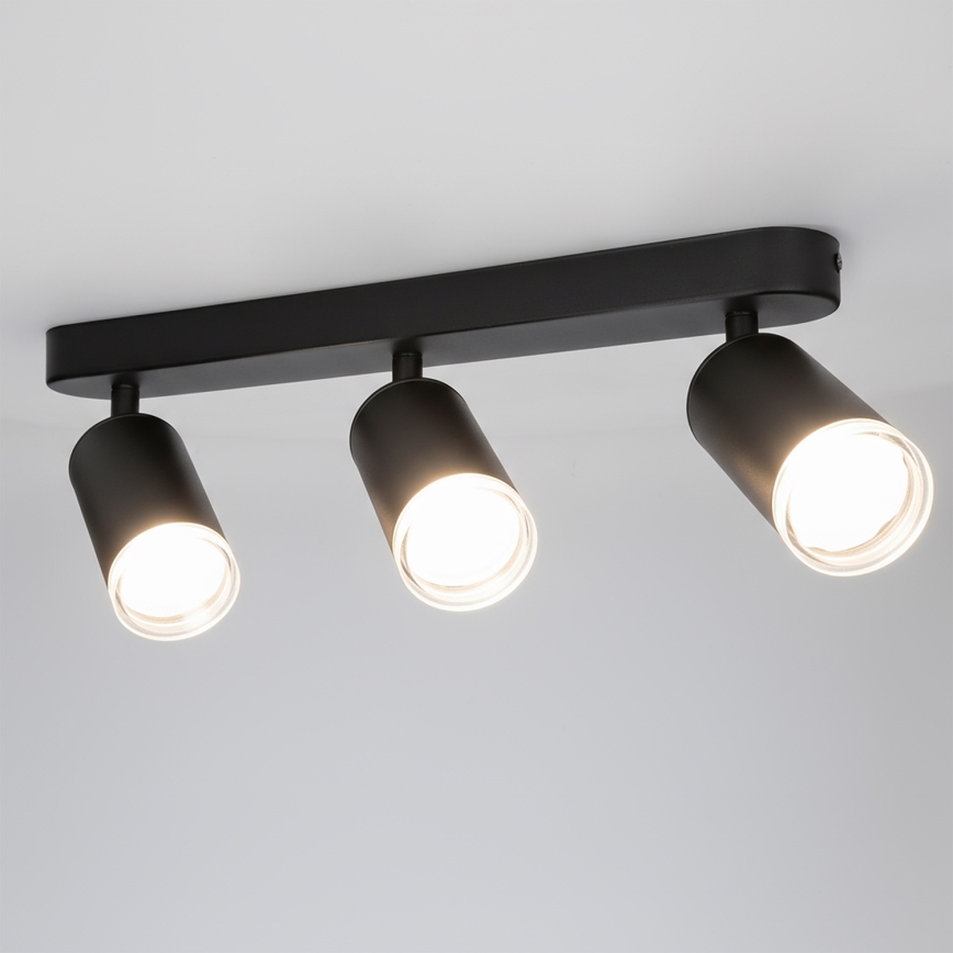 BRILAGI - Kohtvalgusti vannituppa SELE 3xGU10/30W/230V IP44 must
