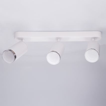 Brilagi - Kohtvalgusti vannituppa SELE 3xGU10/30W/230V IP44 valge