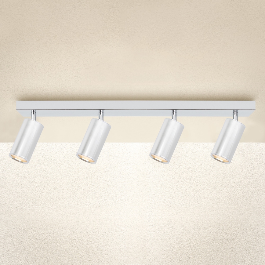 Brilagi - Kohtvalgusti vannituppa SELE 4xGU10/30W/230V IP44 läikiv kroom