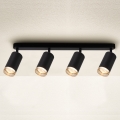 Brilagi - Kohtvalgusti vannituppa SELE 4xGU10/30W/230V IP44 must