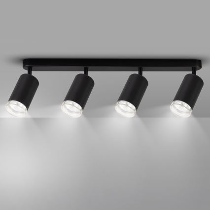 Brilagi - Kohtvalgusti vannituppa SELE 4xGU10/30W/230V IP44 must