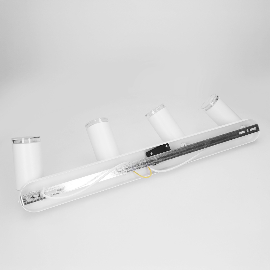Brilagi - Kohtvalgusti vannituppa SELE 4xGU10/30W/230V IP44 valge