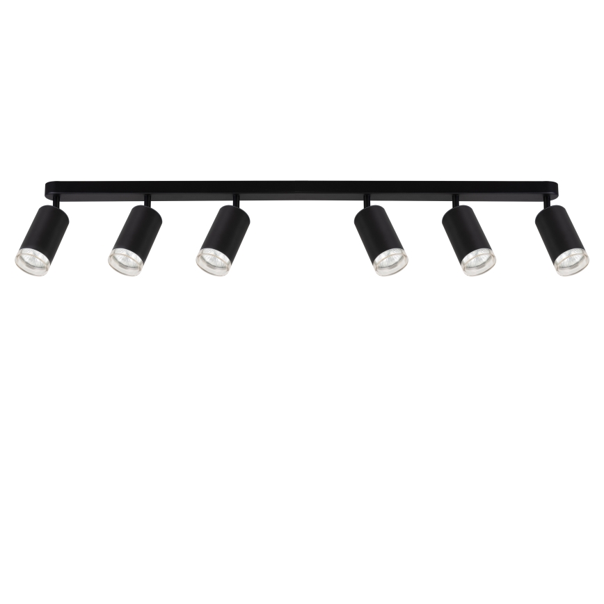 Brilagi - Kohtvalgusti vannituppa SELE 6xGU10/30W/230V IP44 must
