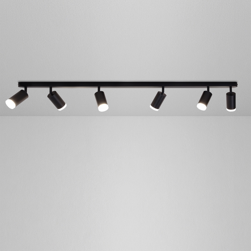 Brilagi - Kohtvalgusti vannituppa SELE 6xGU10/30W/230V IP44 must