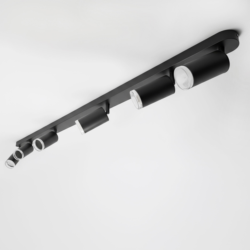 Brilagi - Kohtvalgusti vannituppa SELE 6xGU10/30W/230V IP44 must