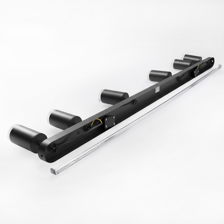Brilagi - Kohtvalgusti vannituppa SELE 6xGU10/30W/230V IP44 must