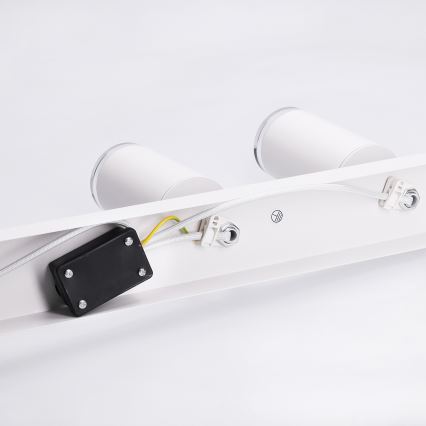 Brilagi - Kohtvalgusti vannituppa SELE 6xGU10/30W/230V IP44 valge
