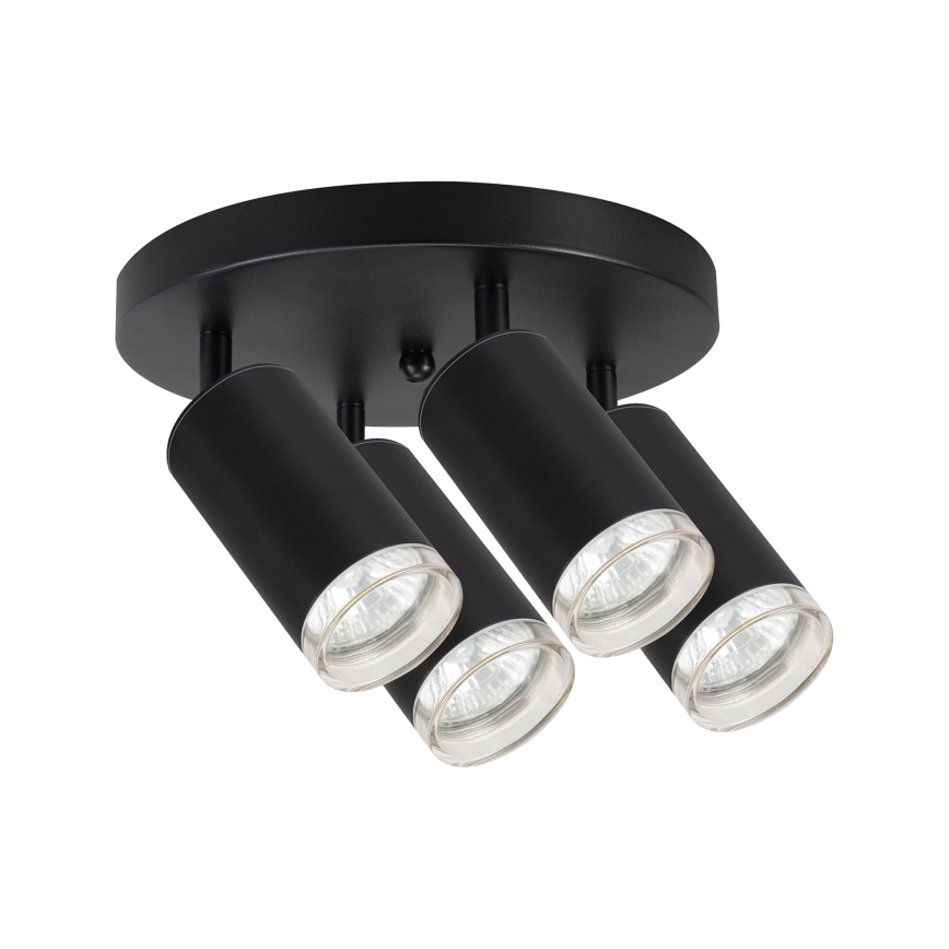 Brilagi - Kohtvalgusti vannituppa SELE AQUA 4xGU10/30W/230V IP44 must