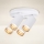 Brilagi - Kohtvalgusti vannituppa SELE AQUA 4xGU10/30W/230V IP44 valge