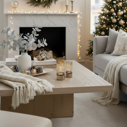 Brilagi - KOMPLEKT 2x LED jõulukaunistust LED/3xAA + 2xAA