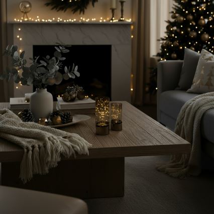 Brilagi - KOMPLEKT 2x LED jõulukaunistust LED/3xAA + 2xAA