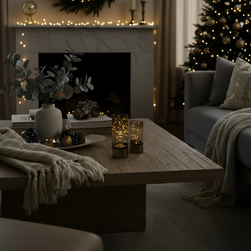 Brilagi - KOMPLEKT 2x LED jõulukaunistust LED/3xAA + 2xAA