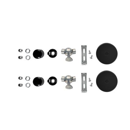 Brilagi - Komplekt 2x seinavalgustit WABI SABI 1xE14/40W/230V hall