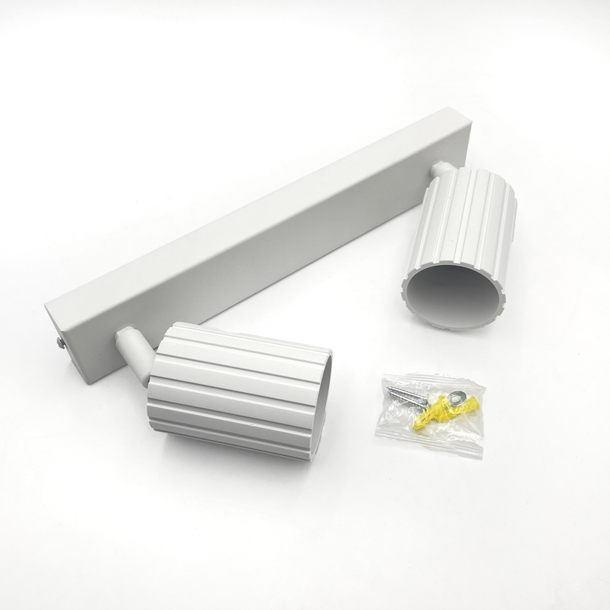 Brilagi - lae suunavalgusti CRISPINA 2xGU10/10W/230V valge