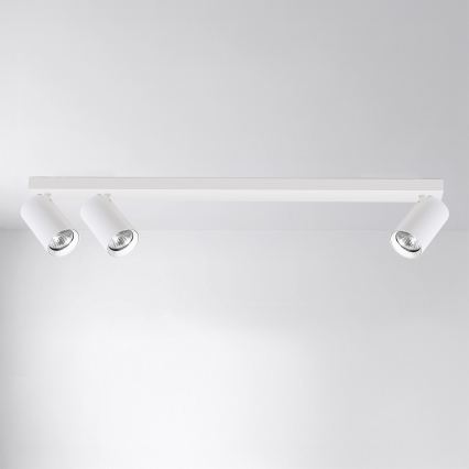 Brilagi - Lae suunavalgusti SELE LONG 3xGU10/30W/230V valge