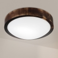 Brilagi - Laelamp CARVALHO SLIM SMOKEY 1xE27/60W/230V tamm, läbimõõt 27,5 cm