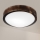 Brilagi - Laelamp CARVALHO SLIM SMOKEY 1xE27/60W/230V tamm, läbimõõt 27,5 cm