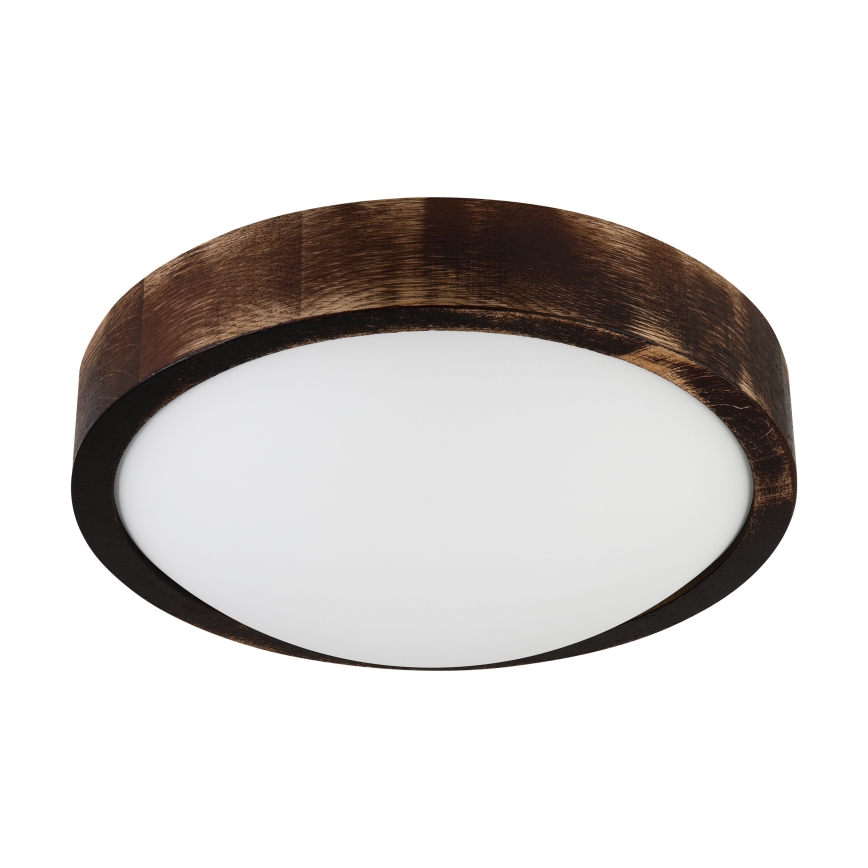 Brilagi - Laelamp CARVALHO SLIM SMOKEY 1xE27/60W/230V tamm, läbimõõt 27,5 cm