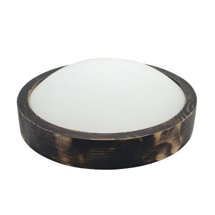 Brilagi - Laelamp CARVALHO SLIM SMOKEY 1xE27/60W/230V tamm, läbimõõt 27,5 cm