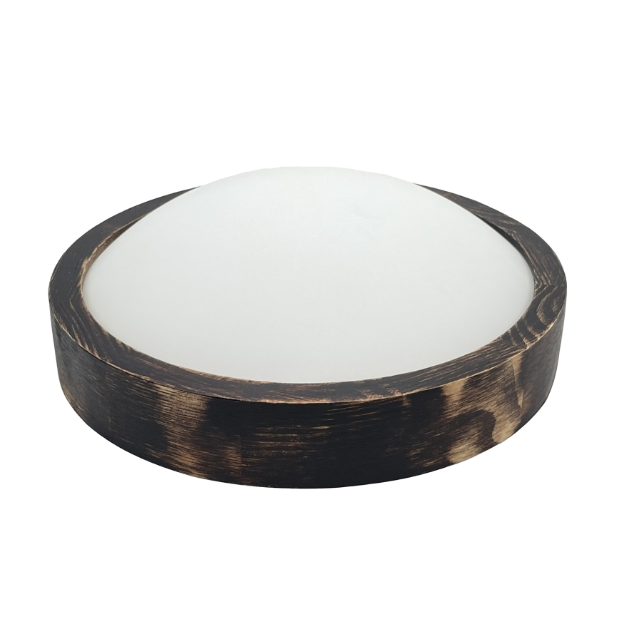 Brilagi - Laelamp CARVALHO SLIM SMOKEY 1xE27/60W/230V tamm, läbimõõt 27,5 cm