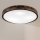 Brilagi - Laelamp CARVALHO SLIM SMOKEY 3xE27/60W/230V tamm, läbimõõt 47,5 cm