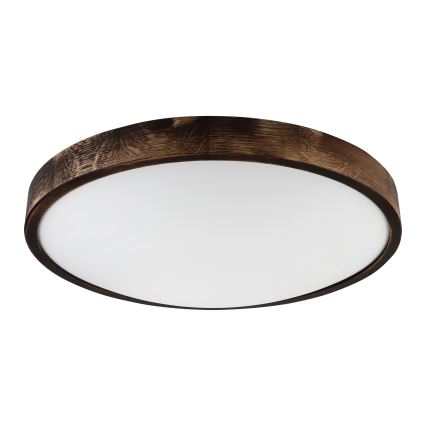 Brilagi - Laelamp CARVALHO SLIM SMOKEY 3xE27/60W/230V tamm, läbimõõt 47,5 cm