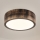 Brilagi - Laelamp CARVALHO SMOKEY 1xE27/60W/230V tamm Ø 27,5 cm
