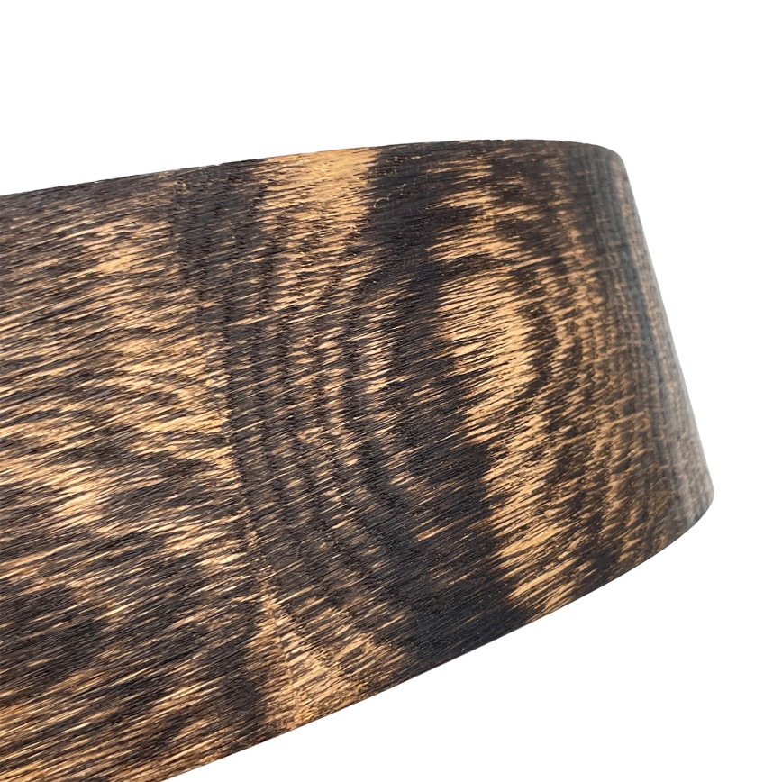 Brilagi - Laelamp CARVALHO SMOKEY 2xE27/60W/230V tamm, läbimõõt 37,5 cm