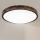 Brilagi - laelamp CARVALHO SMOKEY 3xE27/60W/230V, tamm, läbimõõt 47,5 cm