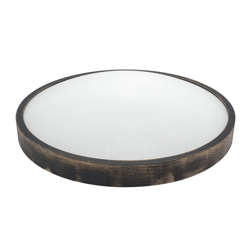 Brilagi - laelamp CARVALHO SMOKEY 3xE27/60W/230V, tamm, läbimõõt 47,5 cm