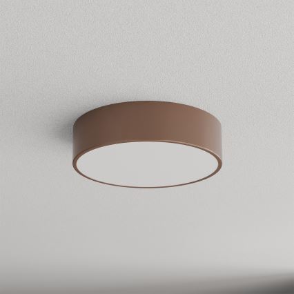 Brilagi - laelamp CLARE 2xE27/24W/230V, läbimõõt 30 cm, pruun