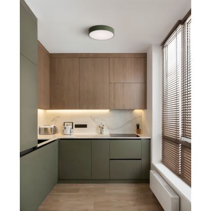 Brilagi - laelamp CLARE 3xE27/24W/230V, läbimõõt 40 cm, khaki