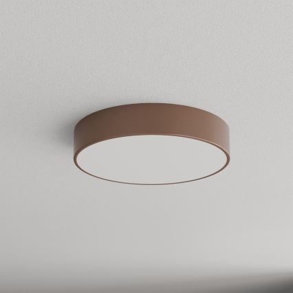 Brilagi - laelamp CLARE 3xE27/24W/230V Ø 40 cm pruun
