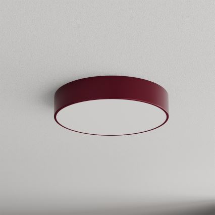 Brilagi - Laelamp CLARE 3xE27/40W/230V Ø 40 cm burgundipunane