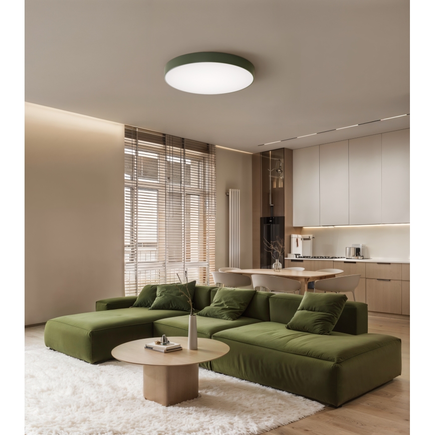 Brilagi - Laelamp CLARE 4xE27/24W/230V, läbimõõt 50 cm, khaki