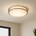 Brilagi - laelamp ELARO 4xE27/40W/230V läbimõõt 41 cm kuldne