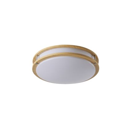 Brilagi - laelamp ELARO 4xE27/40W/230V Ø 41 cm puiduefektiga