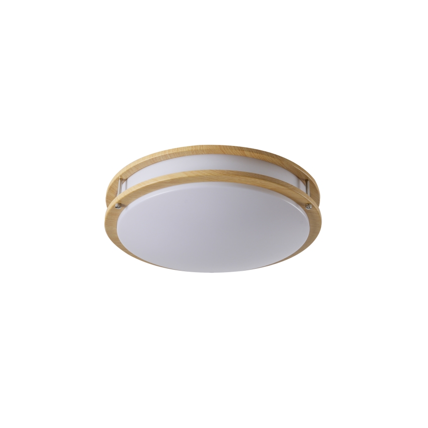 Brilagi - laelamp ELARO 4xE27/40W/230V Ø 41 cm puiduefektiga