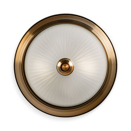 BRILAGI - Laelamp FRESCO 2xE27/40W/230V läbimõõt 28 cm messing