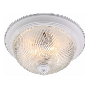 Brilagi - laelamp FRESCO 2xE27/40W/230V, läbimõõt 28 cm, valge