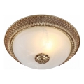 Brilagi - laelamp FRESCO 2xE27/40W/230V, läbimõõt 30 cm, kuldne