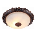 Brilagi - laelamp FRESCO 2xE27/40W/230V, läbimõõt 30 cm, pronksviimistlus