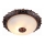 Brilagi - laelamp FRESCO 2xE27/40W/230V, läbimõõt 30 cm, pronksviimistlus