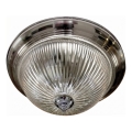 Brilagi - Laelamp FRESCO 2xE27/40W/230V Ø 28 cm läikiv kroom