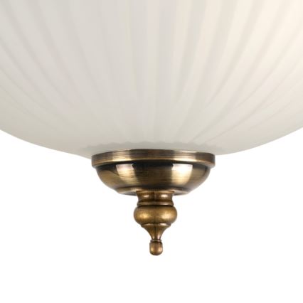 BRILAGI - Laelamp FRESCO 2xE27/40W/230V Ø 28 cm messing