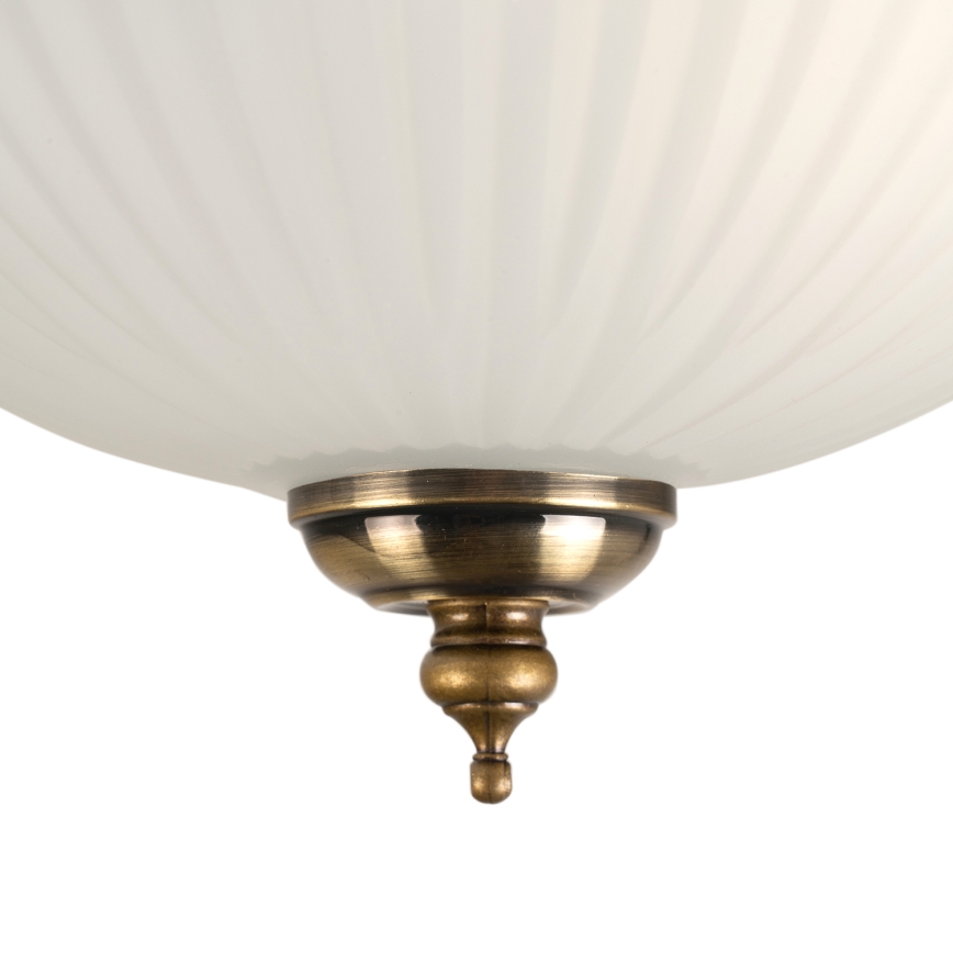 BRILAGI - Laelamp FRESCO 2xE27/40W/230V Ø 28 cm messing