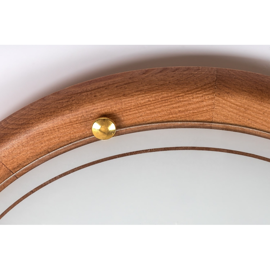 Brilagi - laelamp ORBIS 2xE27/60W/230V läbimõõduga 38 cm mänd