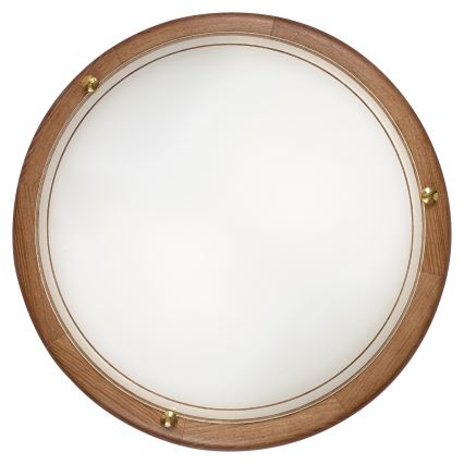 Brilagi - laelamp ORBIS 2xE27/60W/230V läbimõõduga 38 cm mänd