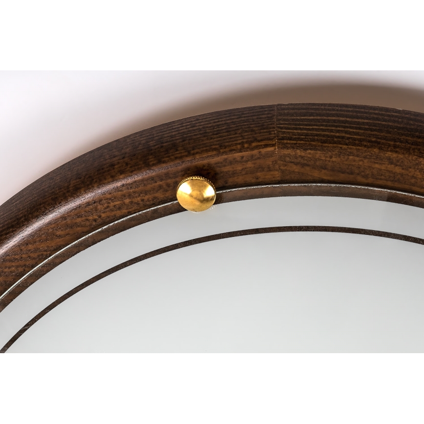 Brilagi - Laelamp ORBIS 2xE27/60W/230V läbimõõt 38 cm mänd